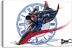 Часы картина - DmC: Devil May Cry Часы картина - DmC: Devil May Cry