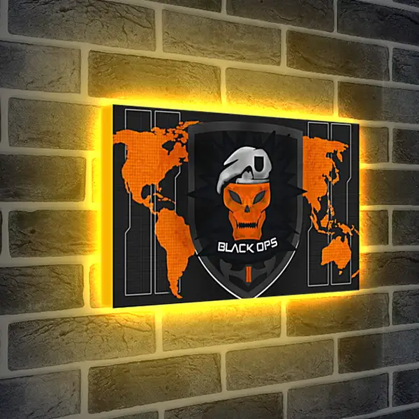Лайтбокс световая панель - Call Of Duty: Black Ops Лайтбокс световая панель - Call Of Duty: Black Ops
