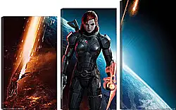Модульная картина - Mass Effect 3 Модульная картина - Mass Effect 3