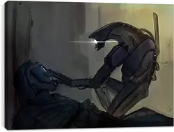 Постер на подрамнике - Mass Effect Постер на подрамнике - Mass Effect