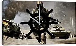 Часы картина - Battlefield: Bad Company 2 Часы картина - Battlefield: Bad Company 2