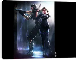 Постер на подрамнике - Resident Evil Постер на подрамнике - Resident Evil