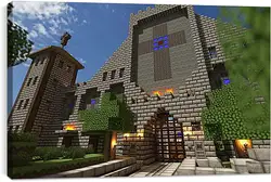 Постер на подрамнике - Minecraft Постер на подрамнике - Minecraft