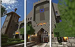Модульная картина - Minecraft Модульная картина - Minecraft
