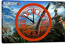 Часы картина - Far Cry 4 Часы картина - Far Cry 4