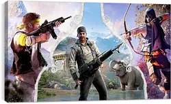 Постер на подрамнике - Far Cry 4 Постер на подрамнике - Far Cry 4