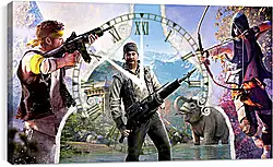 Часы картина - Far Cry 4 Часы картина - Far Cry 4