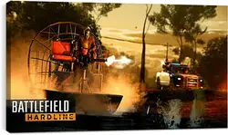 Постер на подрамнике - Battlefield: Hardline Постер на подрамнике - Battlefield: Hardline