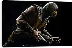 Постер на подрамнике - Mortal Kombat Постер на подрамнике - Mortal Kombat