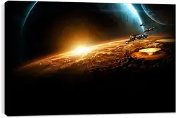 Постер на подрамнике - Starcraft II Постер на подрамнике - Starcraft II