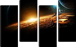 Модульная картина - Starcraft II Модульная картина - Starcraft II