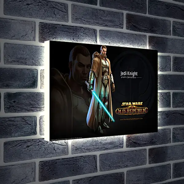 Лайтбокс световая панель - Star Wars: The Old Republic Лайтбокс световая панель - Star Wars: The Old Republic