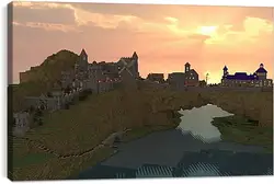 Постер на подрамнике - Minecraft Постер на подрамнике - Minecraft