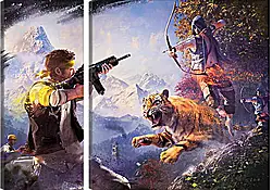 Модульная картина - Far Cry 4 Модульная картина - Far Cry 4