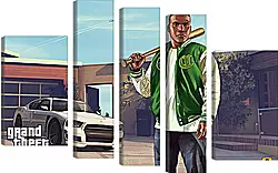 Модульная картина - Grand Theft Auto V Модульная картина - Grand Theft Auto V