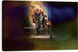 Постер на подрамнике - Mortal Kombat Постер на подрамнике - Mortal Kombat