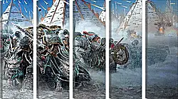 Модульная картина - Warhammer Модульная картина - Warhammer