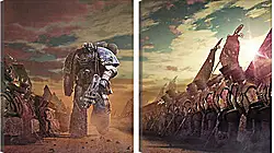 Модульная картина - Warhammer Модульная картина - Warhammer
