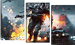 Модульная картина - Battlefield 4 Модульная картина - Battlefield 4