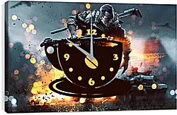 Часы картина - Battlefield 4 Часы картина - Battlefield 4