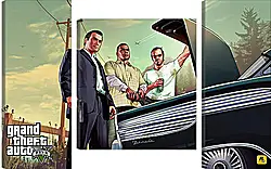 Модульная картина - Grand Theft Auto V Модульная картина - Grand Theft Auto V