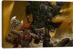 Постер на подрамнике - Warhammer Online: Age Of Reckoning Постер на подрамнике - Warhammer Online: Age Of Reckoning