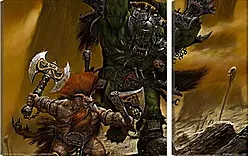 Модульная картина - Warhammer Online: Age Of Reckoning Модульная картина - Warhammer Online: Age Of Reckoning