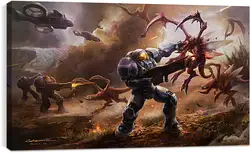 Постер на подрамнике - Starcraft Постер на подрамнике - Starcraft