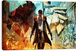 Постер на подрамнике - Devil May Cry Постер на подрамнике - Devil May Cry