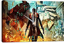 Часы картина - Devil May Cry Часы картина - Devil May Cry