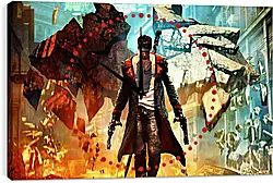 Часы картина - Devil May Cry Часы картина - Devil May Cry