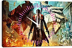 Часы картина - Devil May Cry Часы картина - Devil May Cry