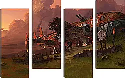 Модульная картина - Warhammer Модульная картина - Warhammer