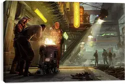 Постер на подрамнике - Star Wars 1313 Постер на подрамнике - Star Wars 1313
