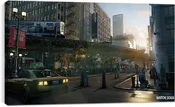 Постер на подрамнике - Watch Dogs Постер на подрамнике - Watch Dogs