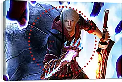 Часы картина - Devil May Cry Часы картина - Devil May Cry