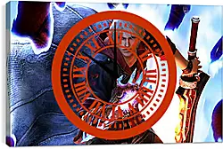 Часы картина - Devil May Cry Часы картина - Devil May Cry