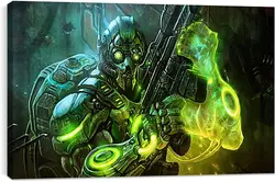 Постер на подрамнике - Starcraft Постер на подрамнике - Starcraft