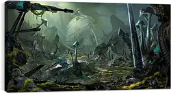 Постер на подрамнике - Star Wars: The Force Unleashed Постер на подрамнике - Star Wars: The Force Unleashed