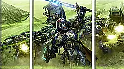 Модульная картина - Warhammer Модульная картина - Warhammer