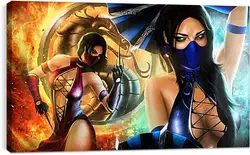 Постер на подрамнике - Mortal Kombat Постер на подрамнике - Mortal Kombat