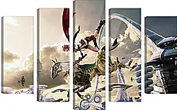 Модульная картина - Final Fantasy XIII Модульная картина - Final Fantasy XIII