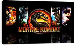Постер на подрамнике - Mortal Kombat Постер на подрамнике - Mortal Kombat