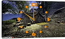 Часы картина - Far Cry 4 Часы картина - Far Cry 4