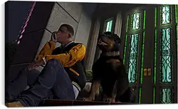 Постер на подрамнике - Grand Theft Auto V Постер на подрамнике - Grand Theft Auto V