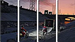 Модульная картина - Grand Theft Auto V Модульная картина - Grand Theft Auto V