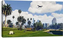 Постер на подрамнике - Grand Theft Auto V Постер на подрамнике - Grand Theft Auto V