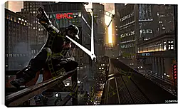 Часы картина - Watch Dogs Часы картина - Watch Dogs