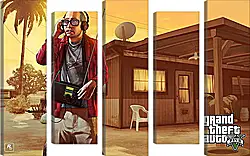 Модульная картина - Grand Theft Auto V Модульная картина - Grand Theft Auto V