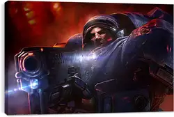 Постер на подрамнике - Starcraft II: Wings Of Liberty Постер на подрамнике - Starcraft II: Wings Of Liberty
